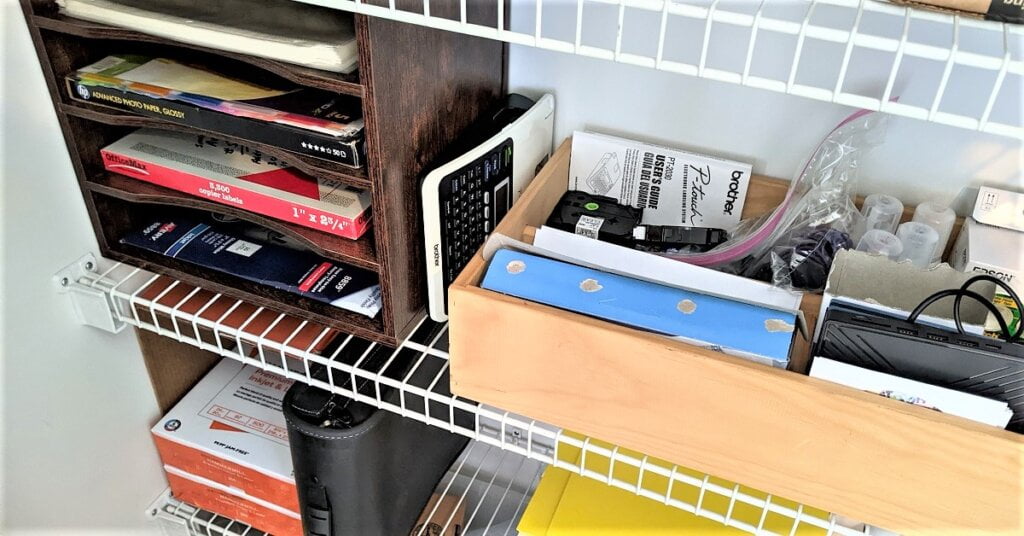 office supplies storage